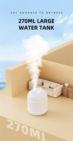 270ML Cool Mist Aroma Humidifier with LED Night Light