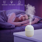 270ML Cool Mist Aroma Humidifier with LED Night Light