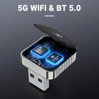 CarPlay Android Auto Adapter - Wireless Dongle for Factory Car Stereo