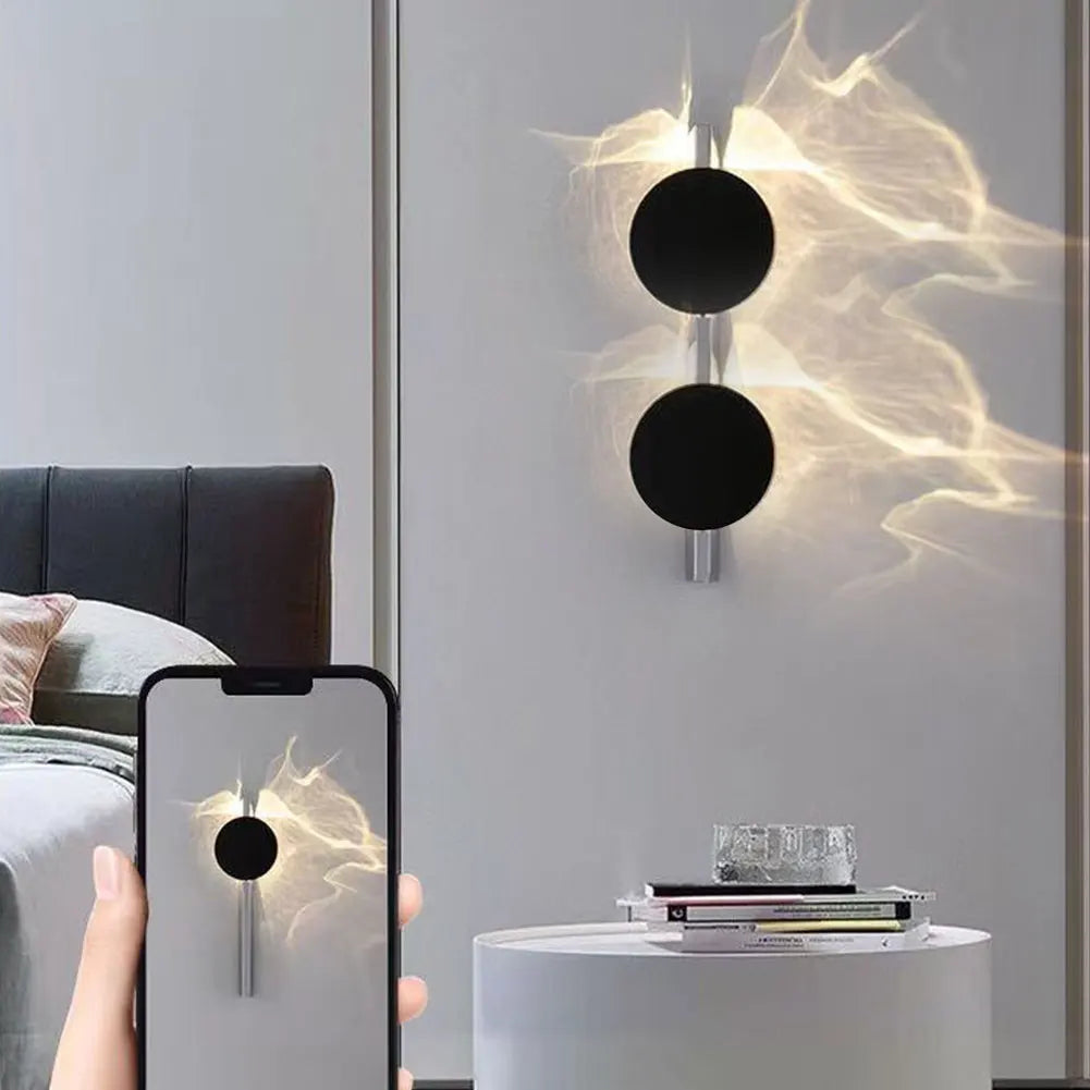 FlowLuxe™ Ripple Wall Light ✨🖼️
