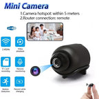 X5 Mini WiFi Camera – 1080P Night Vision Portable Surveillance