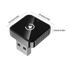 CarPlay Android Auto Adapter - Wireless Dongle for Factory Car Stereo