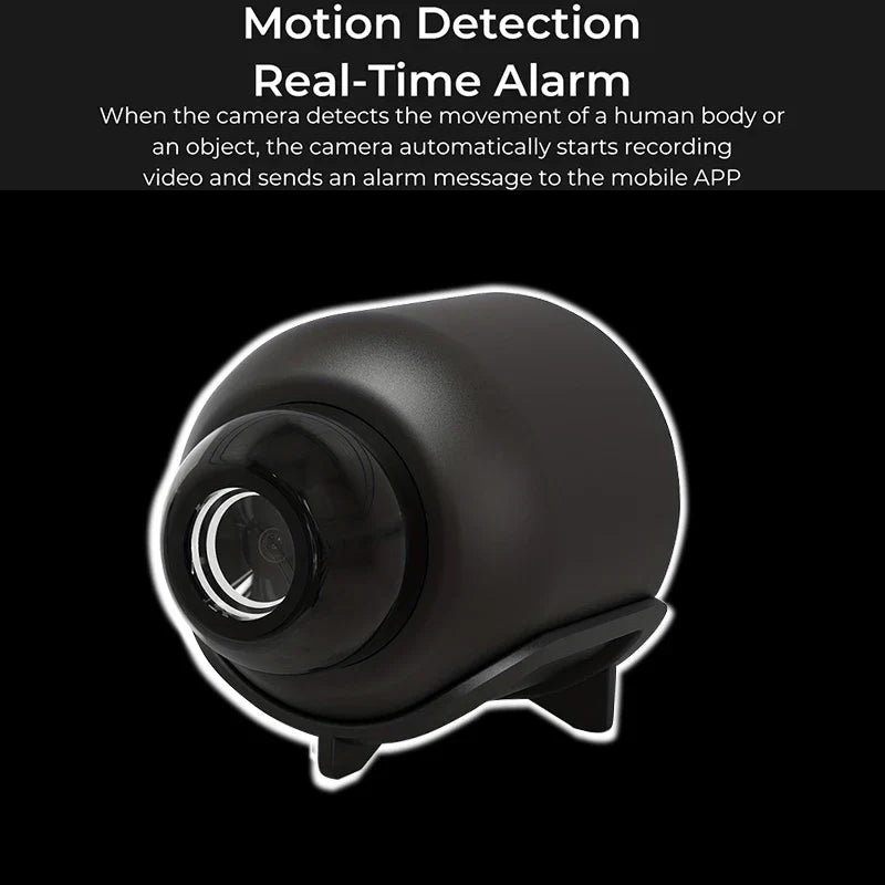 X5 Mini WiFi Camera – 1080P Night Vision Portable Surveillance
