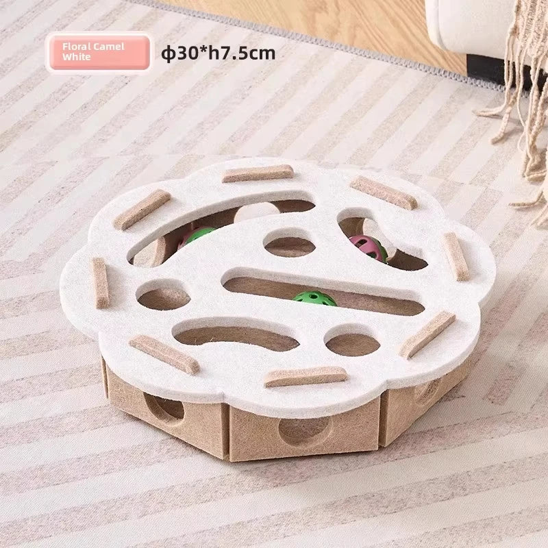 CAT FELT PUZZLE TOY