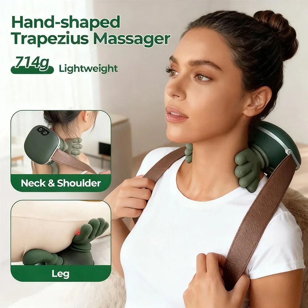 Bionic Finger Wireless Neck & Shoulder Kneading Massager