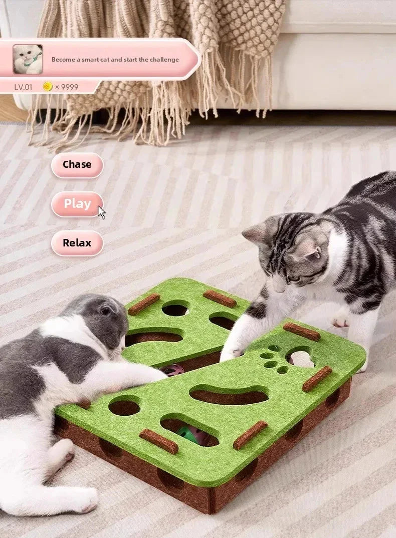 CAT FELT PUZZLE TOY
