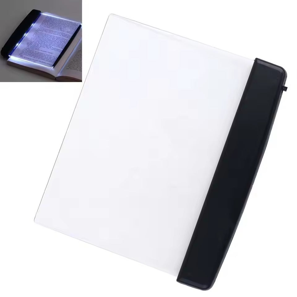 LumiPage™ LED Flat Panel Reading Light – Portable Eye-Care Book Lamp