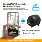 X5 Mini WiFi Camera – 1080P Night Vision Portable Surveillance