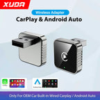 CarPlay Android Auto Adapter - Wireless Dongle for Factory Car Stereo