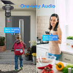 See It All: Triple-Lens Solar 360° Dome Camera