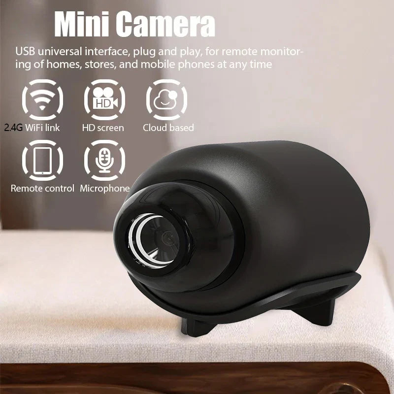 X5 Mini WiFi Camera – 1080P Night Vision Portable Surveillance