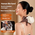 3D Shiatsu Deep-Kneading Neck Massager – Relieve Tension & Stress in Minutes!