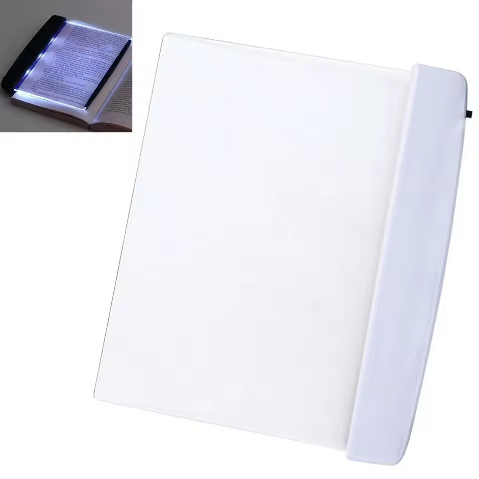 LumiPage™ LED Flat Panel Reading Light – Portable Eye-Care Book Lamp