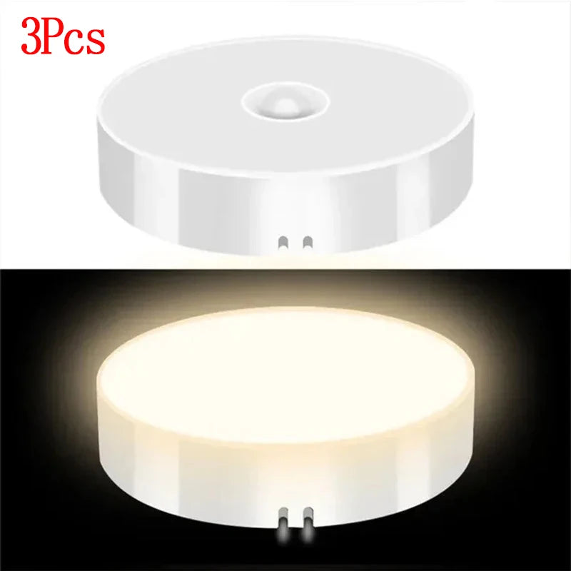Motion Sensor LED Night Light USB Rechargeable