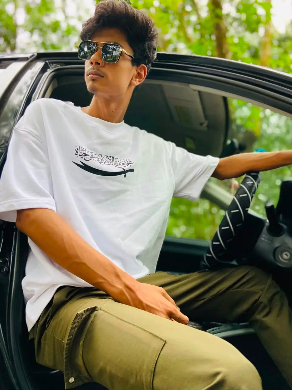 "The Warrior" Oversized Comfortable Tee.