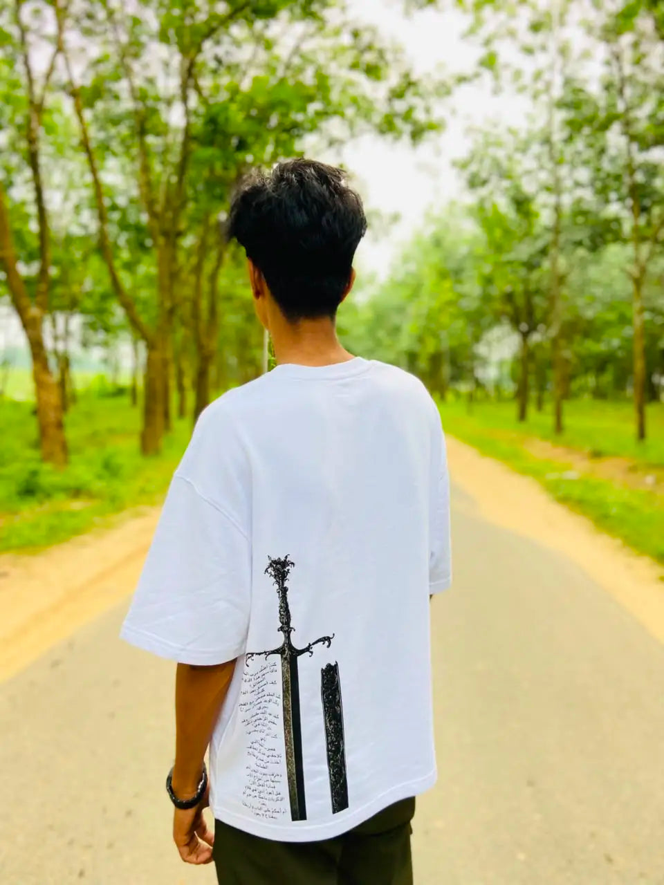 "The Warrior" Oversized Comfortable Tee.