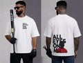 "All Eyes On Me" Oversized Comfortable Tee.