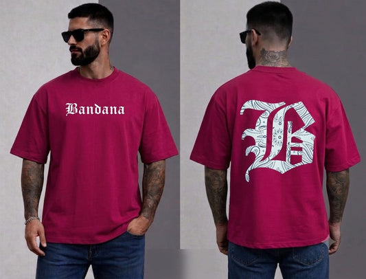 "Bandana" Oversized Comfortable Tee.